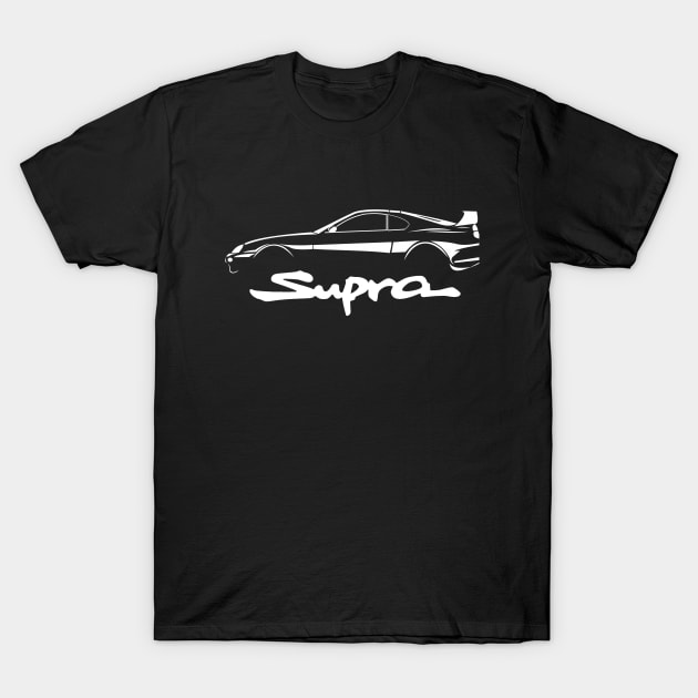 Toyota Supra Vintage T-Shirt by autoblastid